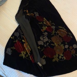 Burned Velvet Scarf